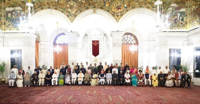 Prime Minister attends Civil Investiture Ceremony-II at Rashtrapati Bhavan