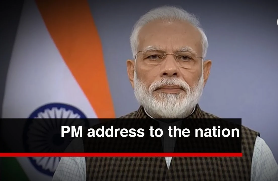 Prime Minister Shri Narendra Modi addresses the nation