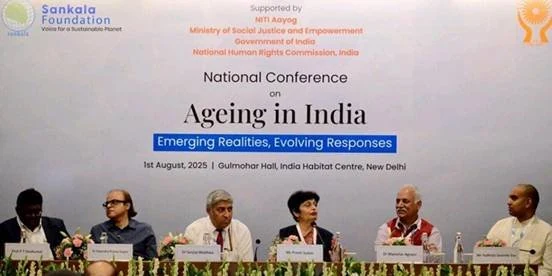 NHRC, India supported a day-long National Conference on ‘Ageing in India: Emerging Realities, Evolving Responses’ organised by Sankala Foundation in collaboration with NITI Aayog, Ministry of Social Justice & Empowerment and Ministry of Health and Family Welfare