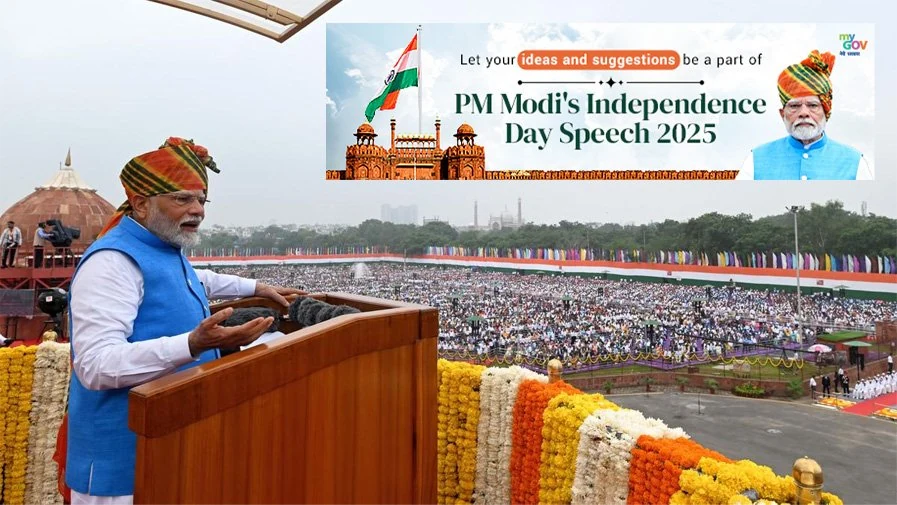 PM invites citizens to share ideas for Independence Day 2025 Address