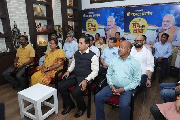 PM Shri Narendra Modi’s Mann Ki Baat a Beacon of Learning, Inspiration and Environmental Consciousness, Says Shri Sarbananda Sonowal