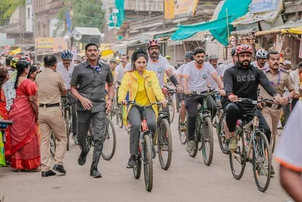 Fit India Sundays on Cycle Pandharpur Edition 2025 sees over 5000 cyclists, sets record of largest ever cycling gathering in India with participants pedaling to venue for over 7 days, travelling over 10 lakh kilometres