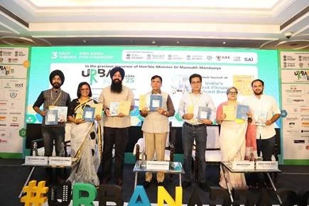 Dr. Mansukh Mandaviya Inaugurates ‘Urban Adda 2025’ and Launches Landmark Books on Cycling