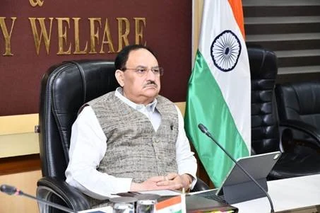 Union Health Minister Shri J P Nadda chairs ‘Kayakalp Manthan’ with hospitals, NGOs and senior officials to boost Jan Bhagidari for better health outcomes