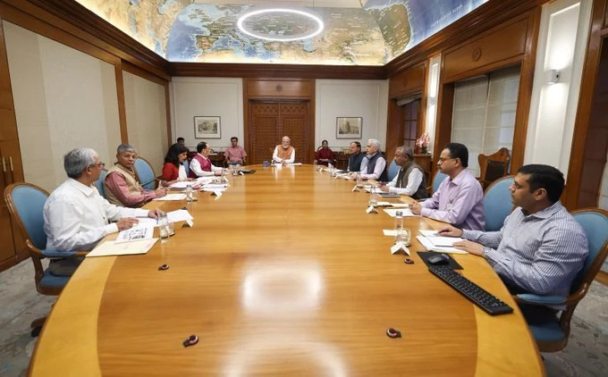 Prime Minister chairs meeting on India’s mission to eliminate TB