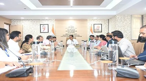Union Minister of Jal Shakti, Shri C.R. Patil reviews the Jalaj initiative and charts a new path for river conservation and livelihood generation