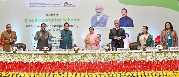Union Food and Consumer Affairs Minister launches Credit Guarantee Scheme for e-NWR based pledge Financing (CGS-NPF)