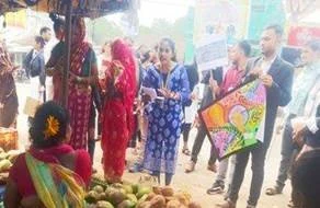 Department of Law, Berhampur University, organises ‘Consumer Rights Awareness Drive at Karapalli Bazar, Odisha