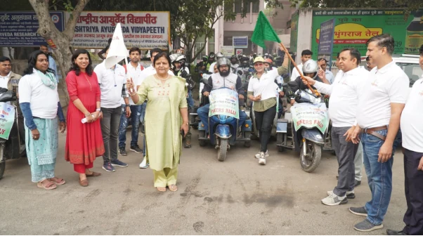 Nationwide Bikers rally with the global message of ‘Ayurveda for One Health’ organised Successfully